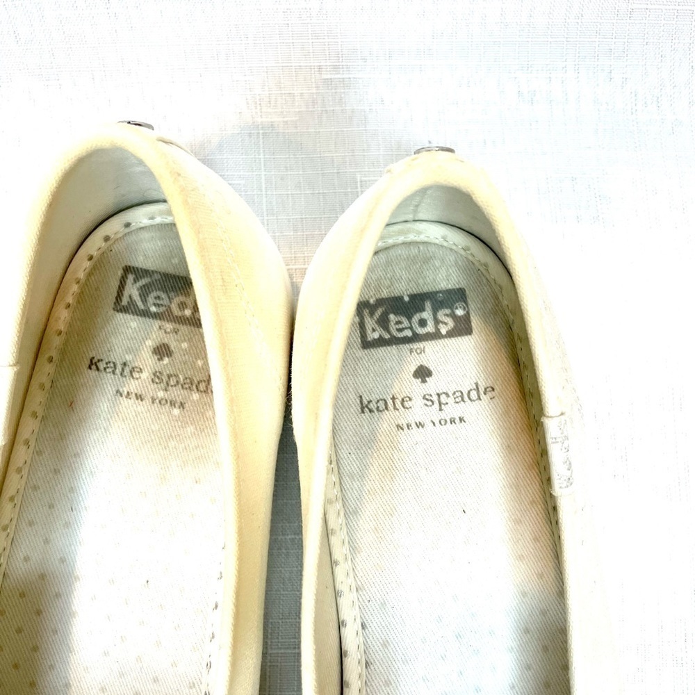 Kate Spade Keds Triple Decker Flower Bridal Shoe - Picture 3 of 8